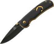 302409 - Couteau PUMA-TEC Alu Noir Puma 9 cm avec Clip