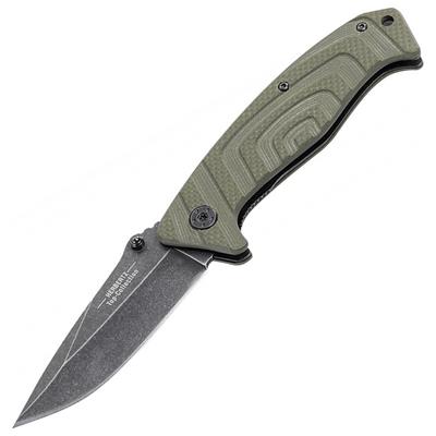 524212 - Couteau HERBERTZ Top-Collection G10 Olive avec Etui