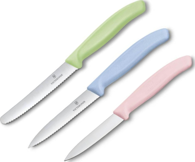 6.7116.34L3 - Set 3 Couteaux d'Office VICTORINOX Swissclassic Pastel 3