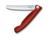 6.7831.FB - Couteau Office Pliant VICTORINOX Swissclassic 11 cm Rouge à Dents