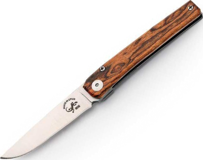 64256 - Couteau SALAMANDRA Bocote/Inox 9 cm Inox