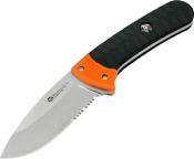 MAS975G10NA - Poignard MASERIN Sax G10 Orange/Noir