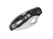 BY04SBKWC2 - Couteau SPYDERCO Byrd Knife Meadowlark 2 Wharncliffe Noir