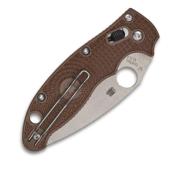 C101PBN15V2 - Couteau SPYDERCO Manix 2 Lightweight CPM15V Sprint Run