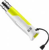 OP002320 - Couteau OPINEL N°8 VRI Outdoor Sports Fluo Jaune