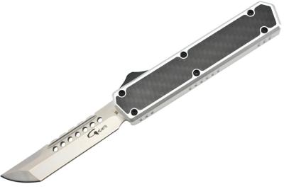 G11D6 - Couteau Automatique GOLGOTH OTF G11 Silver