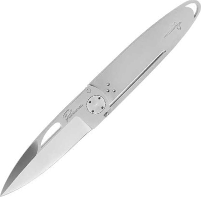 T45F - Couteau ATELIER PERCEVAL le T45 Tout Inox
