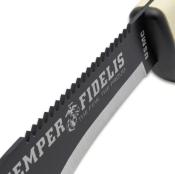 UC3724 - USMC Semper Fi Sawback Kukri UNITED CUTLERY