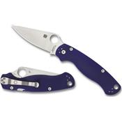 C81GPDBL2- Couteau SPYDERCO Para Military 2 Bleu