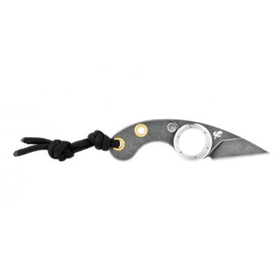 FPGPLABMINI - Couteau FRED PERRIN La Mini Griffe pliante Stone Washed Black