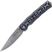 MC201G - Couteau MCUSTA Minagi SPG2 Micarta Bleu