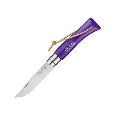 OP002205 - Couteau OPINEL Baroudeur N° 7 VRI Violet à Lacet