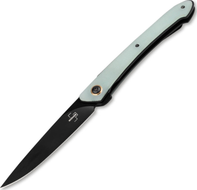01BO357 - Couteau BOKER PLUS Urban Spillo Jade G10