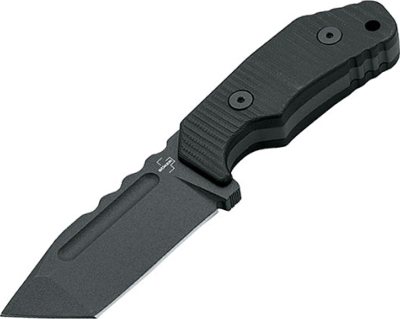 02BO034 - Couteau BOKER PLUS Little Dvalin Black Tanto