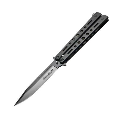 06EX402 - Couteau Papillon BOKER MAGNUM Balisong All Black