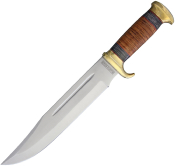 RR2006 - Poignard ROUGH RYDER Stacked Leather Bowie