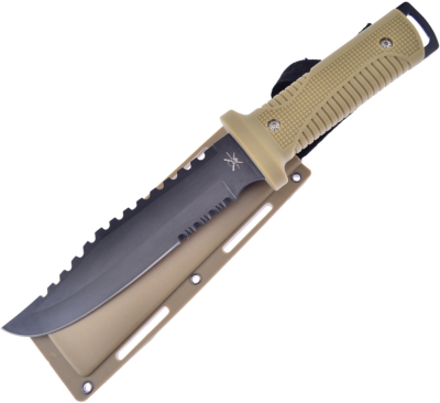 FTX4665SAND - Couteau FROST CUTLERY Tac Xtreme Sable