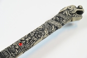 KHCMLHFD3 - Katana Forgé Highlander Connor Mac Leod Blood Damascus Edition