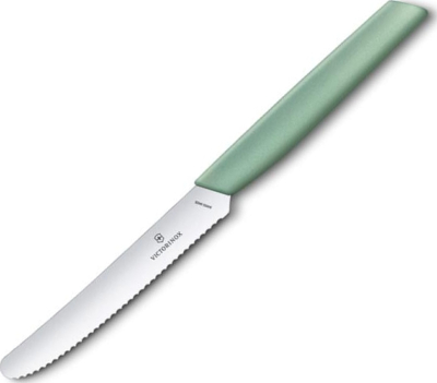 6.9006.11W41 - Couteau de Table VICTORINOX Swiss Modern 11 cm Vert Pastel