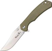 9371 - Couteau MUELA Vibora Micarta Vert