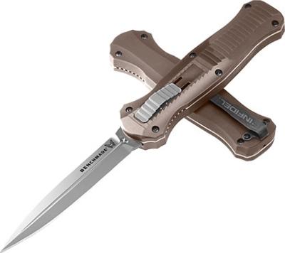 BEN3300-2303 - Couteau Automatique BENCHAMDE Infidel Flat Dark Earth