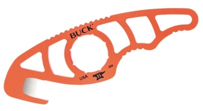 BU499ORG3 - Couteau à dépouiller BUCK Paklite Guthook Orange