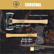 CTK397811HC - Hache CONDOR Nessmuk Heritage Axe