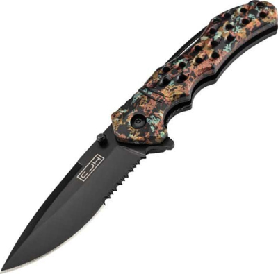 HE44009 - Couteau HERBERTZ CJH ABS Camo 12 cm Inox Noir