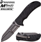 MA1042BSW - Couteau MTECH USMC Marines