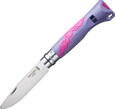 OP002152 - Couteau OPINEL N°07 Outdoor Junior Parme Fuchsia