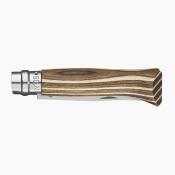 OP002388 - Couteau OPINEL Luxe N°8 VRI Bouleau Lamellé Brun