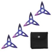 SETSTAR3 - Ensemble de 4 Etoiles � lancer Galaxie avec Etui  