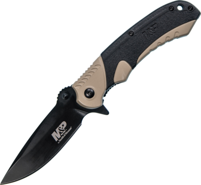 SW1085908 - Couteau SMITH & WESSON M2.0 Linerlock Tan/Black