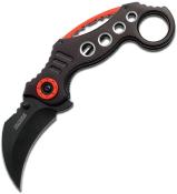 TF578BK - Couteau TAC FORCE Karambit Linerlock Black A/O 