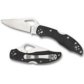 BY04GP2 - Couteau SPYDERCO Byrd Knife Meadowlark Noir