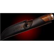 FKNL4L - Poignard FALLKNIVEN Frej Northern Light Series avec Etui Cuir