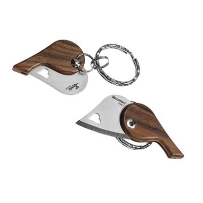 LBST - Canif porte-clés LIONSTEEL Lionbeat Bois de Santos