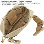 MX8001B - Pochette JANUS Extension Pocket MAXPEDITION Black