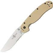 ON8849DT - Couteau ONTARIO RAT 1 Folder Desert Tan