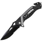 SW608S - Couteau SMITH & WESSON Rescue Linerlock Gray