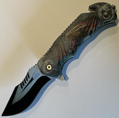 FTS266 - Couteau Dragon de Feu Ouverture Assistée  