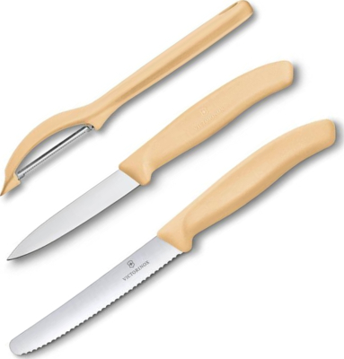 6.7116.31L92 - Set 3 Pièces VICTORINOX Swissclassic Orange Acidulé