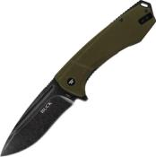 7713GRS - Couteau BUCK Ruckus Vert 0713GRS
