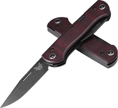 BEN317BK-02 - Couteau BENCHMADE Weekender Burgundy