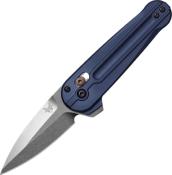 BEN491 - Couteau BENCHMADE Lowden Crater Blue Aluminium