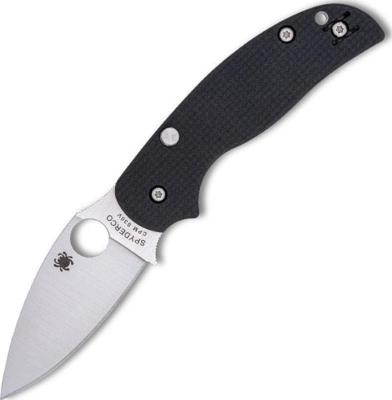 C123CFBCLP - Couteau SPYDERCO Sage 6 CPM S30V Noir