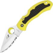 C26SYL - Couteau SPYDERCO Snap-it Salt Yellow