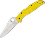 C91PYL2 - Couteau SPYDERCO Pacific Salt Yellow