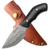 ERFIX118DM - Couteau Fixe ELK RIDGE Bois Damas