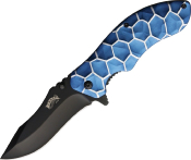 FFC60BL - Couteau FROST CUTLERY Blue Matrix